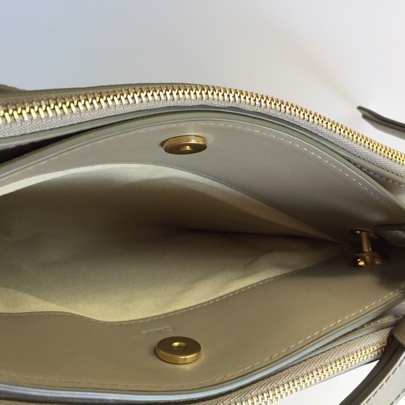 CHLOÉ Small 'Roy' Motty Grey Leather Shoulder Bag - Picture 5 of 8